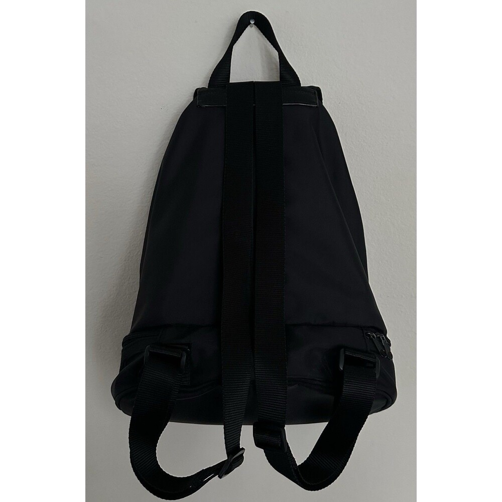Kenneth Cole Reaction Black Nylon Backpack Buckle Strap Adjustable Large 18”x 12 - Picture 6 of 16